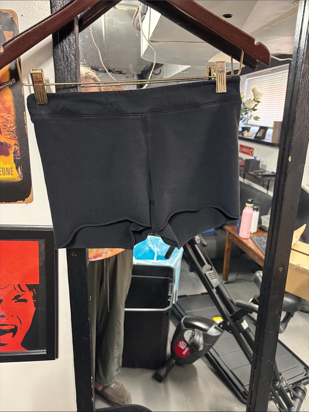 Women’s Black Stretch Small Bike Shorts